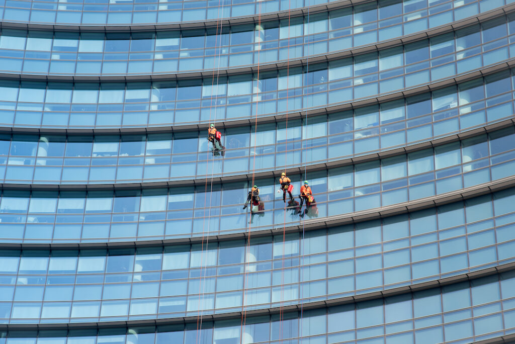 NYC window cleaner
